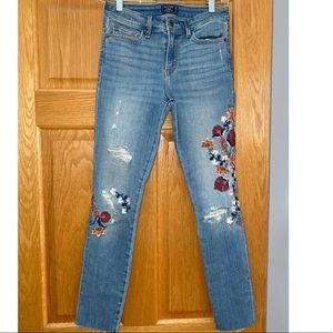 Abercrombie Flower Jeans